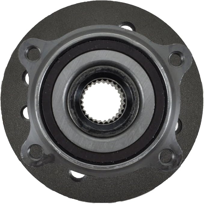 TRQ 2 Piece Front Wheel Bearing & Hub Assembly Set Compatible with 2002-2006 Mini Cooper