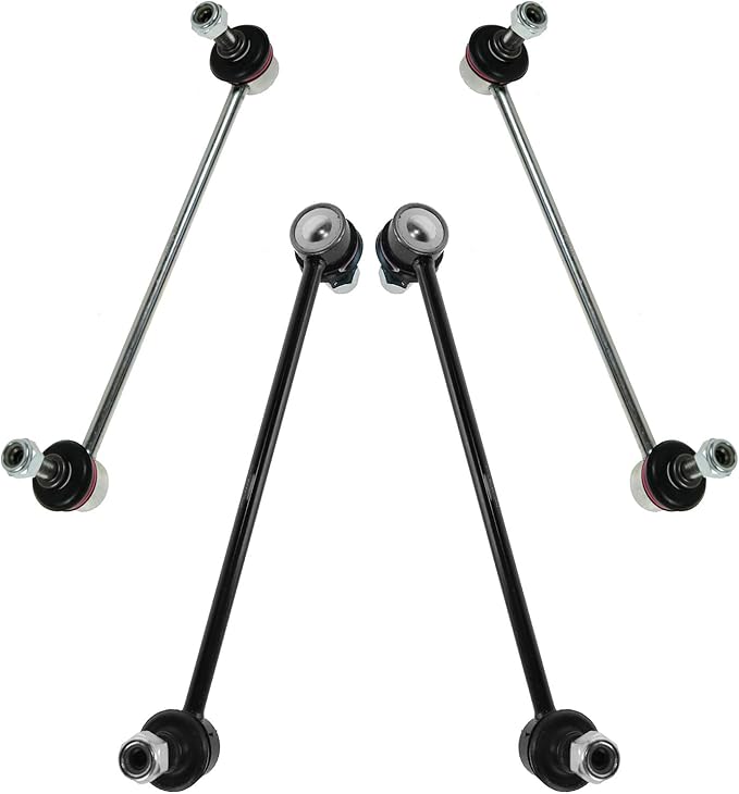 TRQ Front and Rear Sway Bar Link Set 4 Piece Compatible with 2012-2017 Toyota Camry 2013-2018 Lexus ES300h 2013-2018 ES350 2013-2018 Toyota Avalon