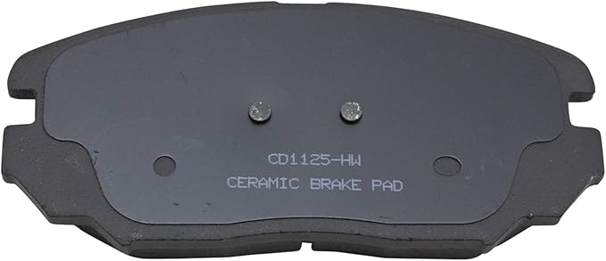 TRQ Front Brake Pads Ceramic Hardware Wear Sensor Compatible with 2006-2011 Hyundai Azera 2006-2010 Sonata 2007-2009 Kia Amanti