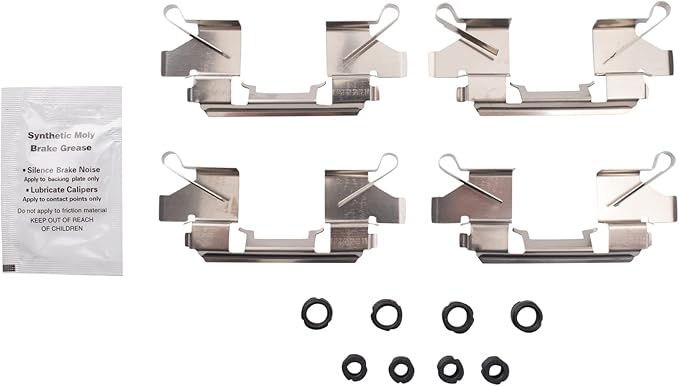 TRQ Front Brake Pads Ceramic Compatible with 2018-2021 Nissan LEAF