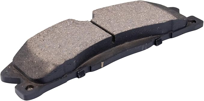 TRQ Front Brake Pads Ceramic Hardware Wear Sensor Compatible with 2016-2021 Fiat 500X 2015-2023 Jeep Renegade 2017-2023 Compass 2023-2024 Dodge Hornet