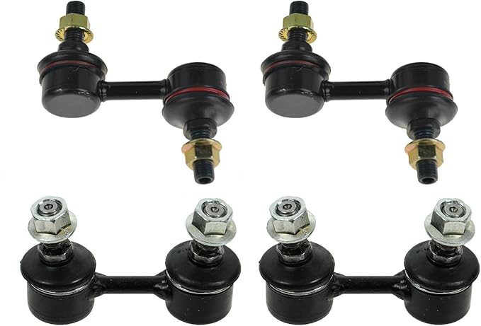 TRQ Sway Bar Stabilizer Link Set Front & Rear Compatible with 92-96 Diamante