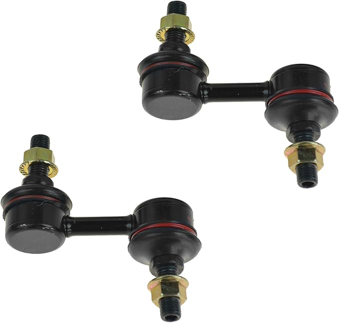 TRQ Front & Rear Sway Bar Stabilizer Link Set Compatible with 2001-2005 Chrysler Sebring Dodge Stratus 2000-2005 Mitsubishi Eclipse 1999-2003 Galant