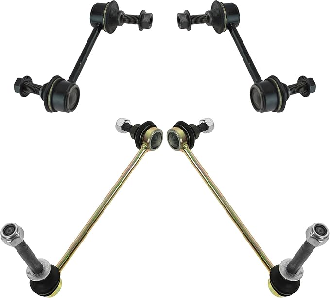 TRQ Front & Rear Sway Bar Stabilizer Link Set Compatible with 1999-2005 Porsche 911