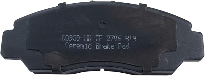 TRQ Front Brake Pads Ceramic Compatible with 2003-2007 Honda Accord 2006-2011 Civic