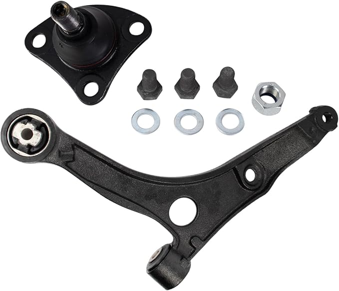 TRQ Front Right Lower Control Arm with Ball Joint Compatible with 2014-2023 Ram ProMaster 1500 2014-2023 ProMaster 2500 2014-2023 ProMaster 3500