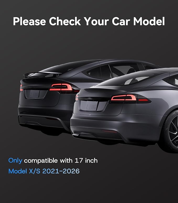 Tempered Glass Screen Protector for Tesla Model X (2022~2026)/ Tesla Model S (2021~2026), [9H & Anti-scratch & HD] Screen Protector with Alignment Frame for Tesla Model X/S Accessories- 2pcs
