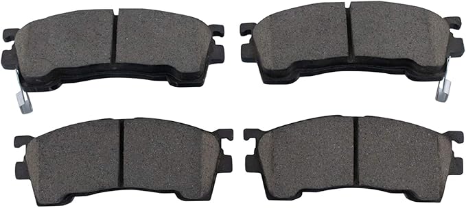 TRQ Front Brake Pads Ceramic Hardware Compatible with 1993-1997 Ford Probe 1994-2002 Mazda 626 1994-1997 MX-6 1999-2000 Protege