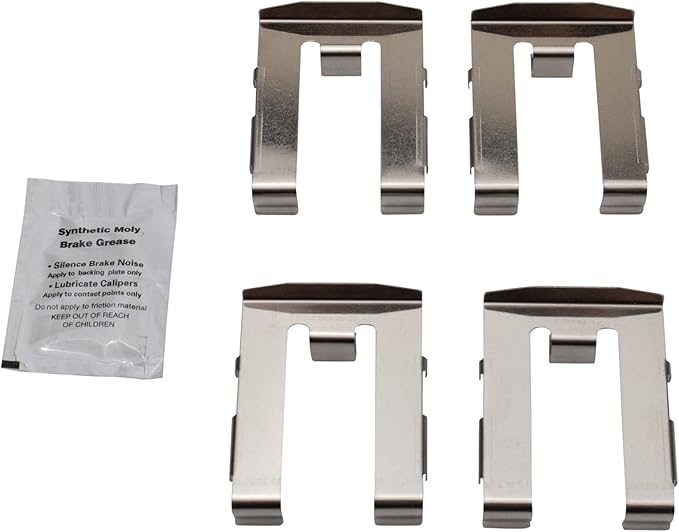 TRQ Rear Ceramic Brake Pad Set Compatible with 2017-2018 Genesis G90 2019 G90 To 3-04-19 Production Date
