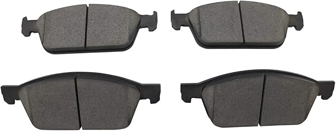 TRQ Front Brake Pads Ceramic Hardware Compatible with 2013-2017 Ford Escape 2014-2023 Transit Connect