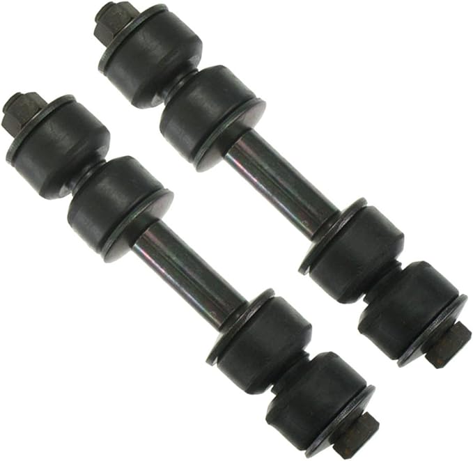 TRQ Front Sway Bar Link Kit Pair Set of 2 for Ford Cadillac Olds Chevy Dodge Buick