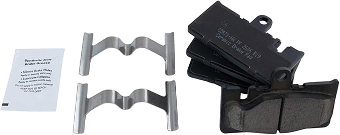 TRQ Rear Brake Pads Ceramic Compatible with 2001-2006 Lexus LS430