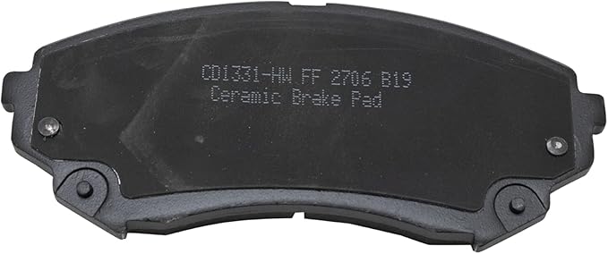 TRQ Front Brake Pads Ceramic Compatible with 2008-2014 Cadillac CTS