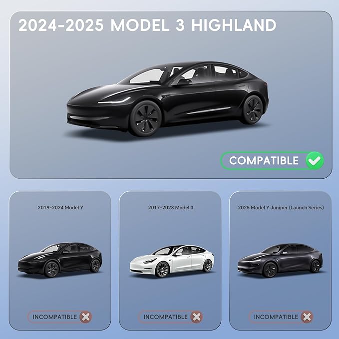 Tesla Model 3 Sunshade Roof No Gaps, No-Sagging Glass Heat Insulation Glass Foldable Roof Sun Shade Accessories for Tesla Model 3 2024-2025, Gray