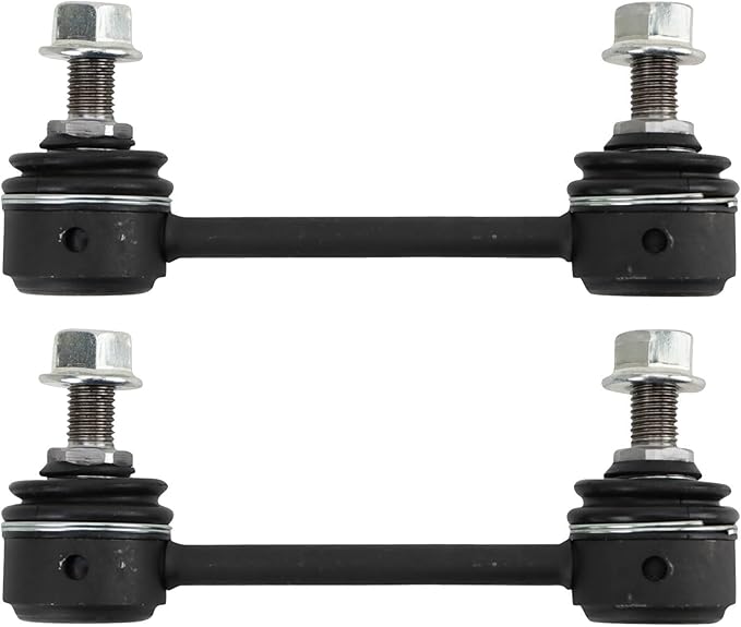 TRQ Rear Sway Bar Stabilizer Link Set Compatible with 2010-2013 Ford Transit Connect