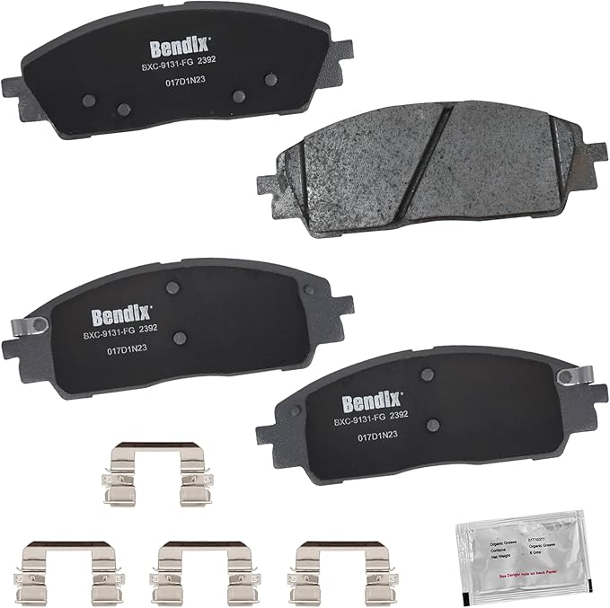 Bendix Priority1 CFC2392 Ceramic Front Brake Pads for Kia Carnival 2023-2022