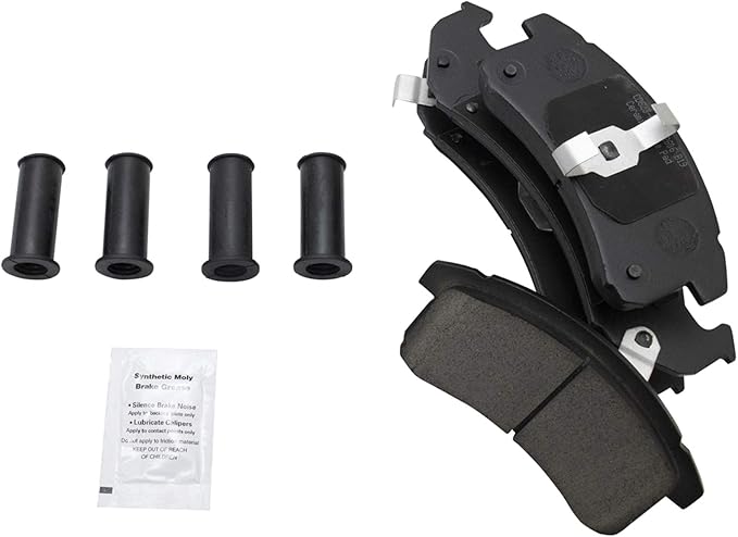 TRQ Front Posi Ceramic Brake Pad Kit Set for Buick Cadillac Chevy Pontiac