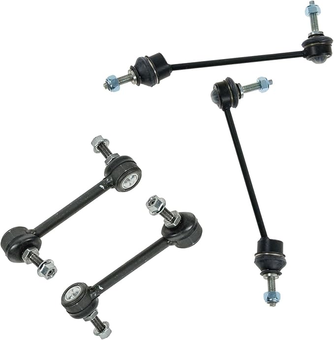 TRQ Front & Rear Sway Bar Stabilizer Link Set Compatible with 2002-2005 Ford Thunderbird 2000-2006 Lincoln LS