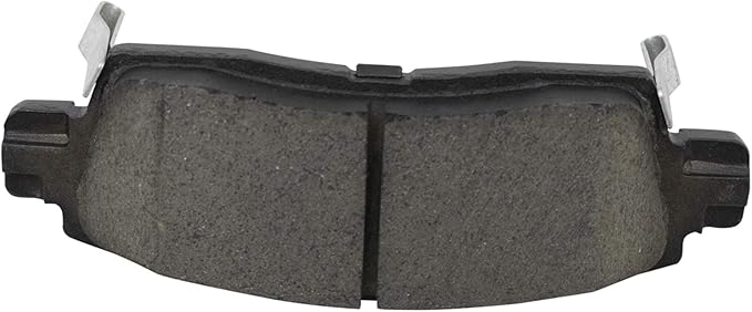 TRQ Rear Posi Ceramic Brake Pad Kit Set for 9-7X / Acadia/Acadia Limited/Ascender/Bravada/Enclave/Envoy/Envoy XL/Envoy XUV/Outlook/Rainier/SSR/Trailblazer/Traverse/XTS