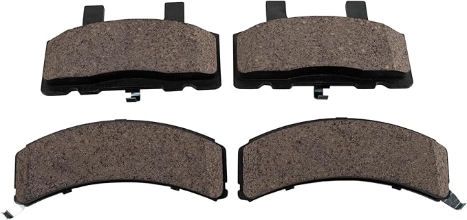 TRQ Front Posi Ceramic Brake Pad Kit Set for Chevy GMC Cadillac Pickup Truck