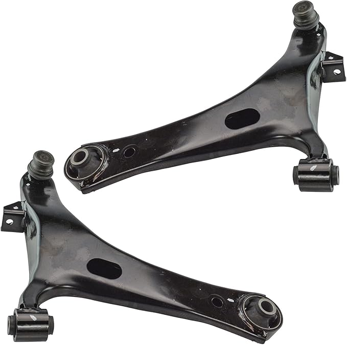 TRQ Front Lower Left and Right Control Arm and Ball Joint Set 2 Piece Compatible with 05-09 Subaru Outback 05-06 Legacy 07-09 2.5i Limited GT 08-09 3.0 R 09