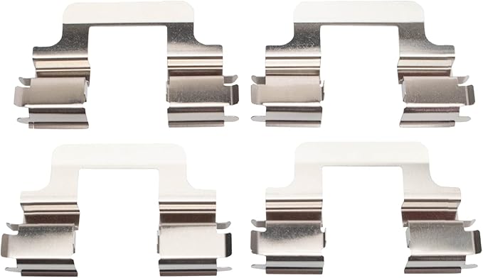 TRQ Rear Brake Pads Ceramic Hardware Wear Sensor Compatible with 2012-2018 Audi A6 A6 Quattro A7 Quattro 2011-2018 A8 Quattro 2013-2015 RS5 2014-2018 RS7 2013-2018 S6 S7 S8 2015-2017 Porsche Macan