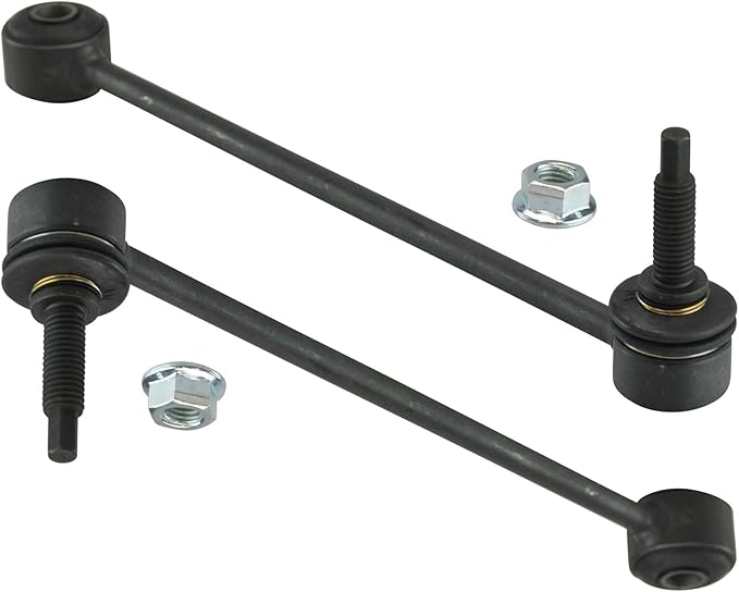 TRQ Rear Driver and Passenger Side Sway Bar Link Set 2 Piece Compatible with 2009-2010 Dodge Ram 1500 2011-2018 Ram 1500 2019-2020 1500 Classic