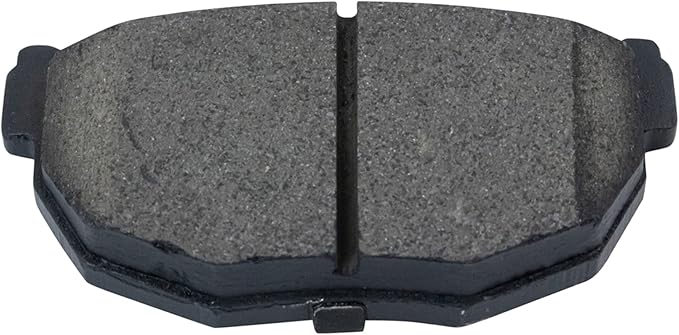 TRQ Rear Ceramic Brake Pad Set Compatible with 1989-98 Nissan 240SX 84-85 200SX Turbo 86-88 200SX 84-88 300ZX 89 300ZX To 1-31-89 Production Date