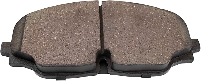TRQ Front Ceramic Brake Pad Set Compatible with 2018-21 Volkswagen Atlas 2020 Atlas Cross Sport