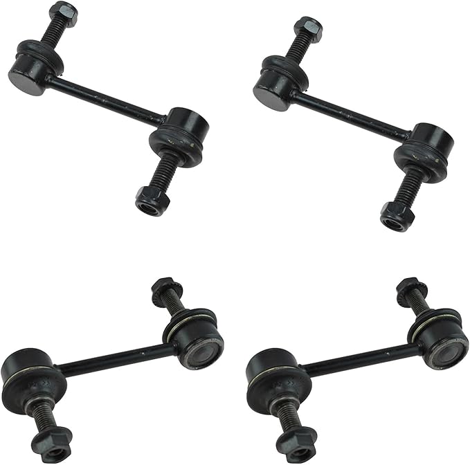 TRQ Front & Rear Sway Bar Stabilizer Link Set Compatible with 2007-2010 Ford Edge Lincoln MKX