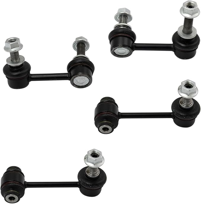 TRQ Front & Rear Sway Bar Stabilizer Link Set Compatible with 2006 Lexus GS300 2007-2011 GS350 2006-2013 IS250 2011-2013 IS350