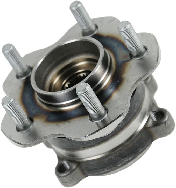 TRQ Rear Wheel Bearing and Hub Assembly Set 2 Piece Compatible with 2003-2007 Nissan Murano AWD