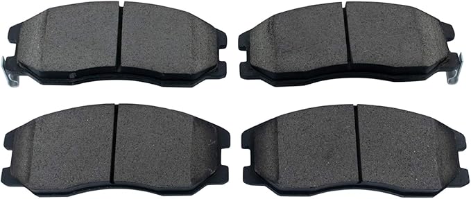 TRQ Front Brake Pads Ceramic Hardware Wear Sensor Compatible with 2012-2015 Chevrolet Captiva Sport 2007-2009 Equinox 2007-2009 Pontiac Torrent 2008-2010 Saturn Vue 2007-2009 Suzuki XL-7