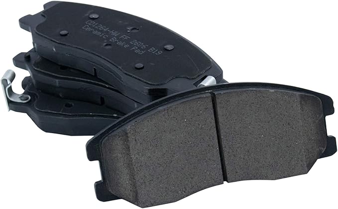 TRQ Front Brake Pads Ceramic Hardware Wear Sensor Compatible with 2012-2015 Chevrolet Captiva Sport 2007-2009 Equinox 2007-2009 Pontiac Torrent 2008-2010 Saturn Vue 2007-2009 Suzuki XL-7
