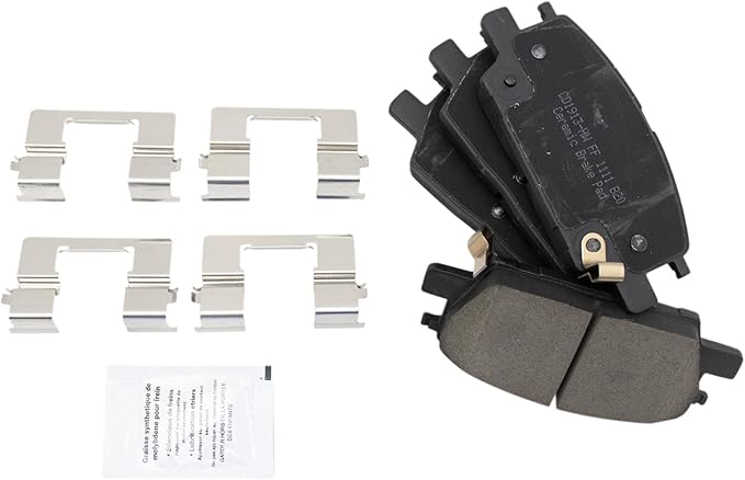 TRQ Front Brake Pads Ceramic Compatible with 2017-2019 Buick LaCrosse 2018-2020 Regal Sportback 2018-2019 Regal TourX Chevrolet Equinox 2016-2019 Malibu GMC Terrain