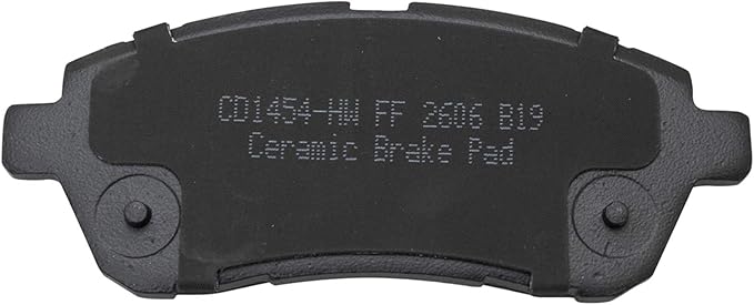 TRQ Front Brake Pads Ceramic Compatible with 2011-2019 Ford Fiesta 2013-2014 Mazda 2
