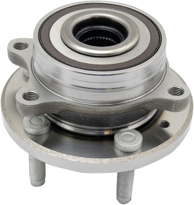 TRQ Front Left and Right Wheel Bearing and Hub Assembly Set 2 Piece Compatible with 13-19 Ford Taurus SHO Performance Package 13-19 Police Interceptor Sedan 14-18 Special Service Police Sedan