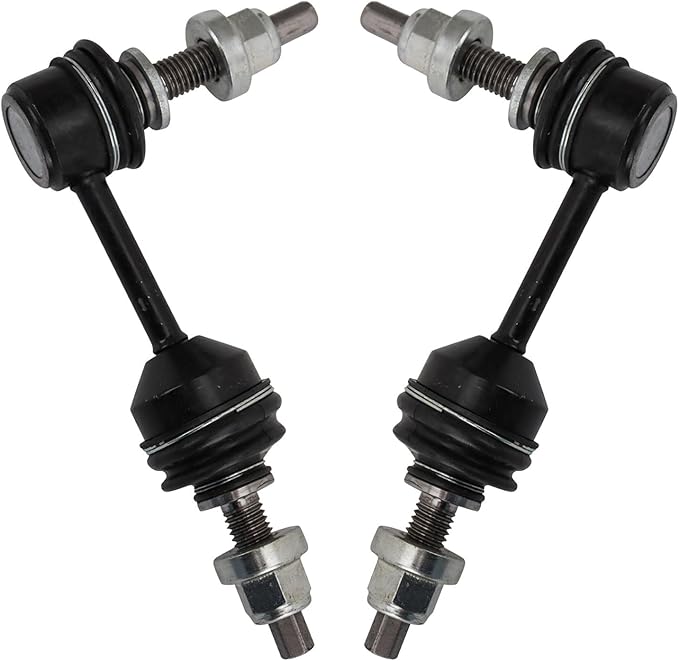 TRQ Front Sway Bar Stabilizer Link Set Compatible with 2019-2023 Chevrolet Silverado 1500 2019-2023 GMC Sierra 1500