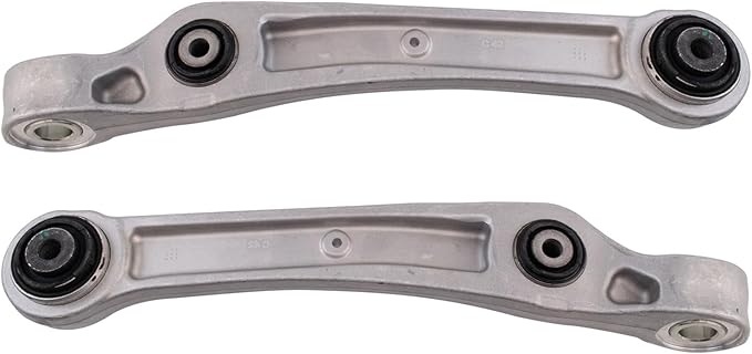 TRQ Front Lower Forward Control Arm Set Driver and Passenger Side 2 Pieces Compatible with 2017-2020 Audi Q7 2019-2021 Audi Q8 2019 Audi e-tron Quattro 2020 Audi e-tron Sportback