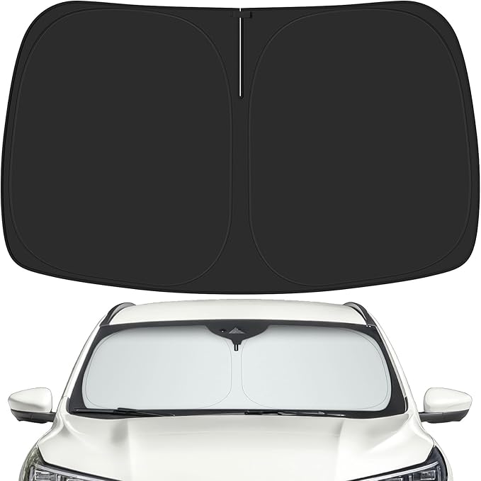 Car Windshield Sun Shade for Ford 2020-2025 2026 Escape Accessories (OEM Design) Reflective Foldable Heat Insulation Sunshade for Ultimate Protection