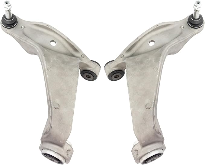 TRQ Front Left and Right Lower Control Arm with Ball Joint Set 2 Piece Compatible with 2008-2015 Cadillac CTS