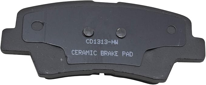 TRQ Rear Brake Pads Ceramic Compatible with 2010-2011 Hyundai Azera 2009-2010 Sonata 2007-2009 Kia Amanti 2010-2013 Soul