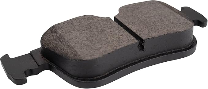 TRQ Rear Ceramic Brake Pad Set Compatible with 19-20 Volvo S60 19-21 V60 18-21 XC60 with 302mm Diameter Rear Rotors Models