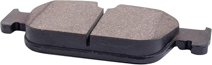 TRQ Front Ceramic Brake Pad Set Compatible with 17-22 Volvo V90 Cross Country 20-22 V60 with 322mm Diameter Front Rotors Models