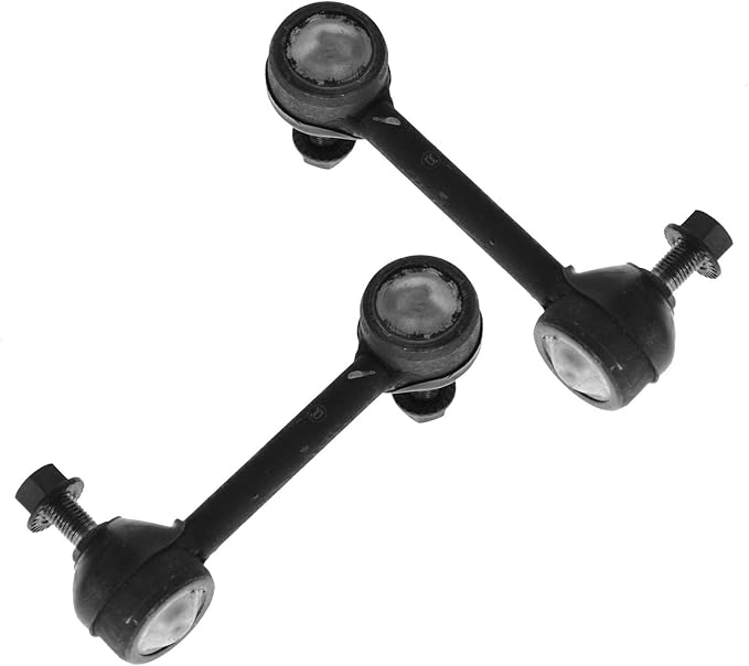 TRQ Rear Driver and Passenger Side Sway Bar Link Set 2 Piece Compatible with 01-03 Acura CL 99-08 TL 04-08 TSX 98-07 Honda Accord
