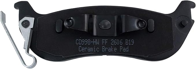 TRQ Rear Brake Pads Ceramic Compatible with 2004-2008 Chrysler Pacifica