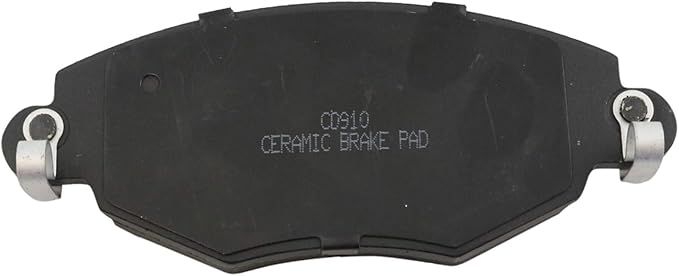 TRQ Front Brake Pads Ceramic Compatible with 2002-2008 Jaguar X-Type