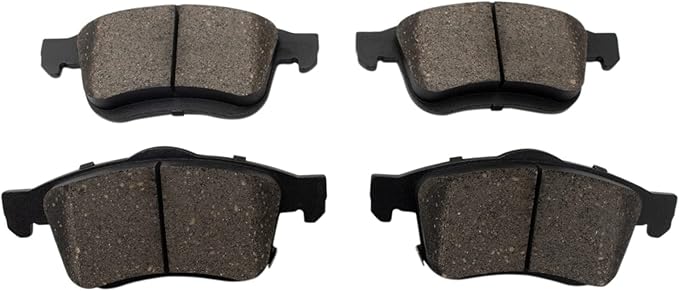 TRQ Front Brake Pads Ceramic Compatible with 2014-2020 Fiat 500L 2015-2020 Ram ProMaster City