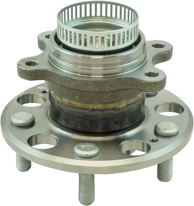 TRQ Rear Left and Right Wheel Bearing and Hub Assembly Set 2 Piece Compatible with 2007-2010 Hyundai Elantra 2011-2012 Elantra Touring SE 2011-2012 Elantra Touring GLS