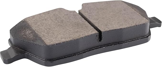TRQ Front Ceramic Brake Pad Set Compatible with 18-23 Mini Cooper Base 17 Cooper Base without John Cooper Works Brake Package 15-16 Cooper Base with 280mm Diameter Front Rotors